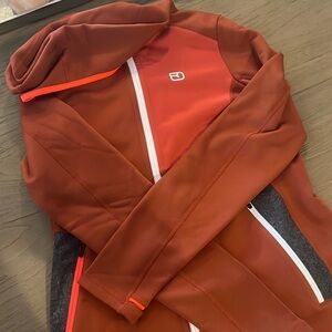 Ortovox merino wool full zip hoodie